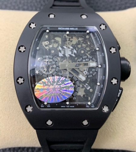 KV Factory Richard Mille Super Clone RM011 Black Ceramic Case