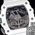 KV Factory Richard Mille Super Clone RM011 White Ceramic Case
