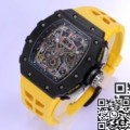 KV Factory Best Replica Richard Mille RM011 Carbon Fiber Watch Case