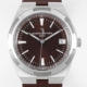 PPF Factory Fake Vacheron Constantin Watch Overseas 4500V Brown Rubber Strap