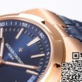 BBR Factory Fake Vacheron Constantin Overseas 6000V/110R-B733 Tourbillon Blue Strap