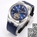 BBR Factory Replica Vacheron Constantin Overseas 6000V/110A-B544 Tourbillon Blue Strap