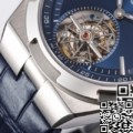 BBR Factory Replica Vacheron Constantin Overseas 6000V/110A-B544 Tourbillon Blue Strap
