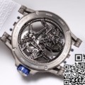 BBR Factory Roger Dubuis Replica Excalibur Spider RDDBEX0479 Tourbillon Blue Dial
