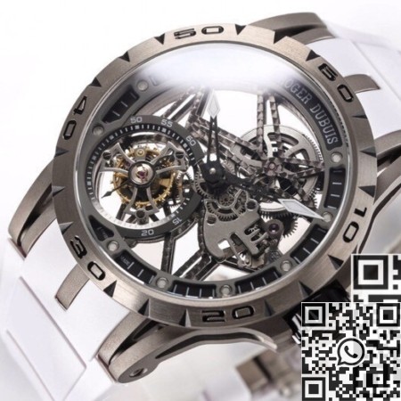 BBR Factory Roger Dubuis Replica Excalibur Spider RDDBEX0479 Tourbillon Titanium Case