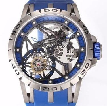 BBR Factory Replica Roger Dubuis Excalibur Spider RDDBEX0479 Tourbillon Titanium Case