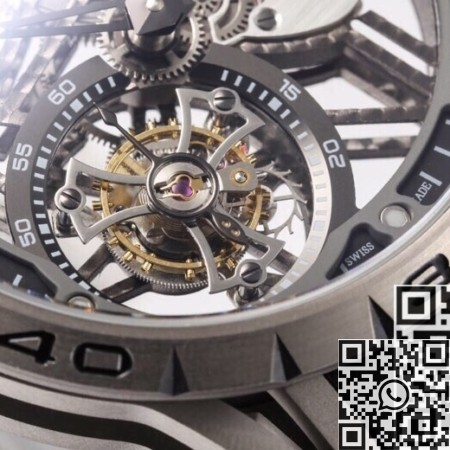BBR Factory Replica Roger Dubuis Excalibur Spider RDDBEX0479 Tourbillon Black Dial