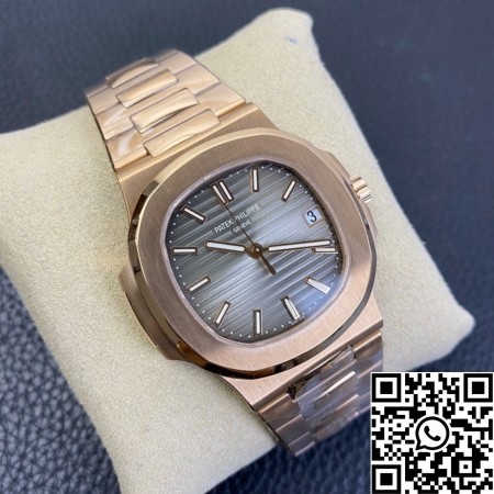 PPF Factory Patek Philippe 1:1 Replica Nautilus 5711R-001 Rose Gold Watches