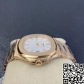 PPF Factory 1:1 Replica Patek Philippe Nautilus 5711R White Dial Rose Gold Watches