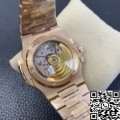 PPF Factory 1:1 Replica Patek Philippe Nautilus 5711R White Dial Rose Gold Watches