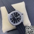 PPF Factory Patek Philippe Aquanaut Replica 5069G-001 Women’s Diamond Watch