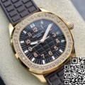 PPF Factory Patek Philippe Replica Watch Aquanaut 5068R-001 Women's Rose Gold Diamond Watch