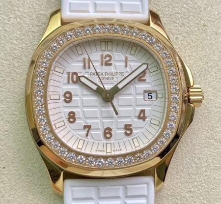 PPF Factory Patek Philippe Watch Replica Aquanaut 5067A Women’s Rose Gold Diamond Watch