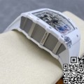 KU Factory Richard Mille Best Fake RM011-03 White Dial