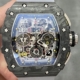 KV Factory Richard Mille Fake RM011-03 Carbon Fiber Case