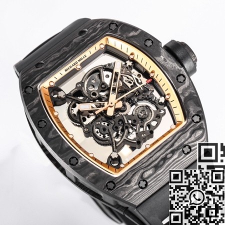 BBR Factory Richard Mille Replica RM055 Golden Dial