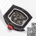 BBR Factory Richard Mille 1:1 Replica RM055 White Rubber Strap