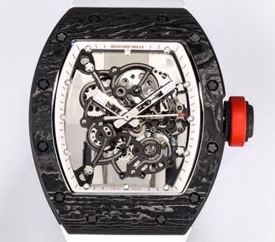 BBR Factory Richard Mille 1:1 Replica RM055 White Rubber Strap
