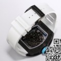 BBR Factory Replica Richard Mille RM055 Blue Dial White Rubber Strap