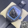 KU Factory Best replica Richard Mille RM055 Blue Dial