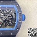 KU Factory Best replica Richard Mille RM055 Blue Dial