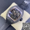KU Factory Richard Mille Best Replica RM055 Rose Gold Dial