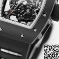 KU Factory Richard Mille Watch Replica RM55 White Dial