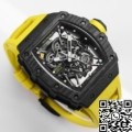 BBR Factory Richard Replica Mille RM35-02 Yellow Strap
