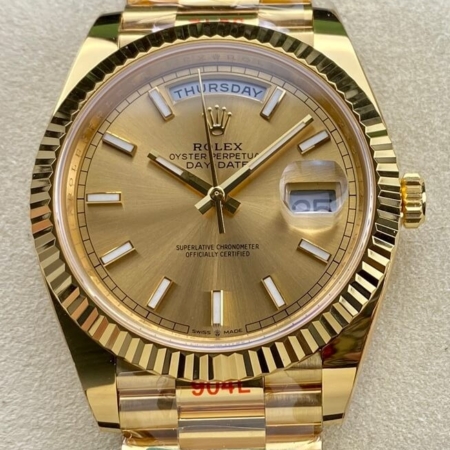 ARF Factory Rolex Day Date M228238-0003 Gold Replica