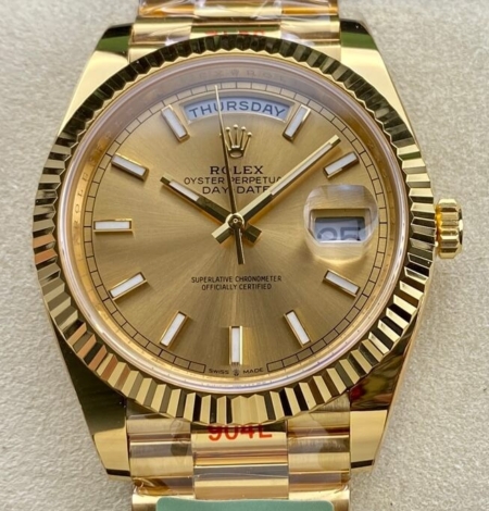 ARF Factory Rolex Day Date M228238-0003 Gold Replica