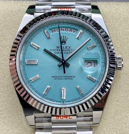 ARF Factory Rolex Day Date M228236-0006 Lce Blue Replica