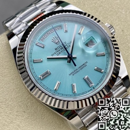 ARF Factory Rolex Day Date M228236-0006 Lce Blue Replica