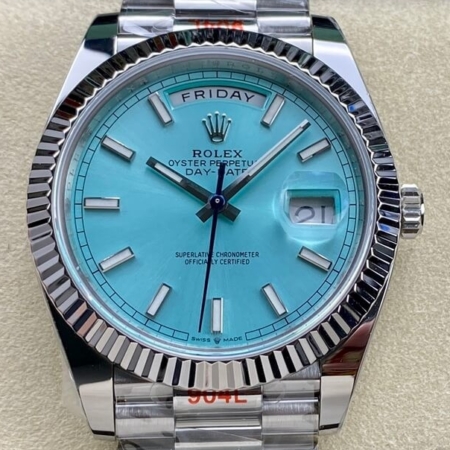 ARF Factory Rolex Day Date M228236-0018 Lce Blue Replica