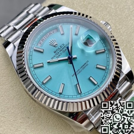 ARF Factory Rolex Day Date M228236-0018 Lce Blue Replica