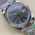 ARF Factory Fake Rolex Day Date M228239-0060 Grey Dial