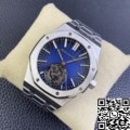 R8 Factory Replica Audemars Piguet Watches Royal Oak 26530ST.OO.1220ST.01 Blue Dial Tourbillon