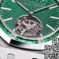 R8 Factory Audemars Fake Piguet Royal Oak 26532IC.EE.1220TI.01 Green Dial Tourbillon