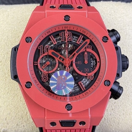 BBF Factory Fake Hublot Big Bang Unico 411.CF.8513.RX Red Ceramics