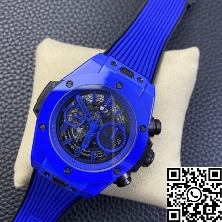 BBF Factory Replicated Hublot Big Bang Unico 411.ES.5119.RX Blue Ceramics