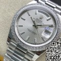 EW Factory Replica Rolex Day Date M228349RBR-0007 White Gold Size 40mm