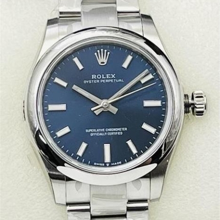 EW Factory Rolex Oyster Perpetual Best Replica M126000-0003 Blue Dial Size 36mm