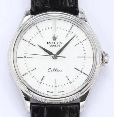 EW Factory Rolex Cellini Replica M50509-0016 White Dial