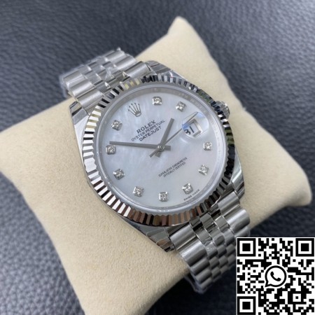 EW Factory Rolex Datejust Fake M126334-0020 Mother Of Pearl Dial Size 41mm