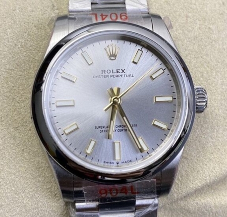 EW Factory Rolex Duplicate Oyster Perpetual M277200-0001 Silver Dial Size 31mm