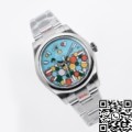 EW Factory Replica Rolex Oyster Perpetual M277200-00010 Turquoise Blue Dial Size 31mm