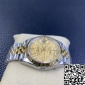 EW Factory Copy Rolexs Datejust M126233-0037 Gold Watch Size 36mm