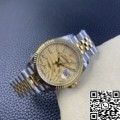 EW Factory Copy Rolexs Datejust M126233-0037 Gold Watch Size 36mm
