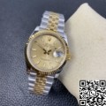 EW Factory Best Replica Rolex Datejust M126233-0015 Gold Watch Size 36mm