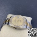 EW Factory Rolex Datejust Imitate M126283RBR Gold Watch Size 36mm