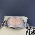 EW Factory Fake Rolexs Datejust M126281RBR-0016 Rose Gold Watch Size 36mm